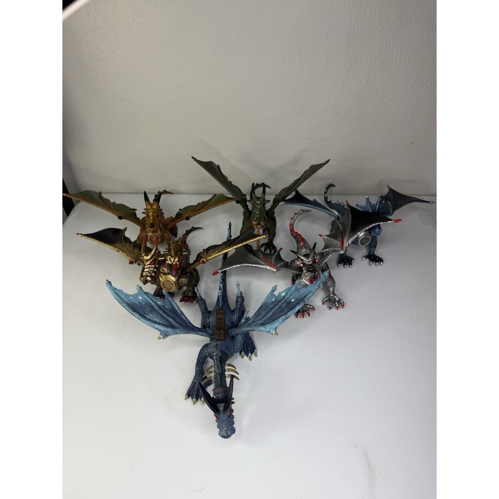 Lot Of 6 MEGA BLOKS Dragons Krystal Wars